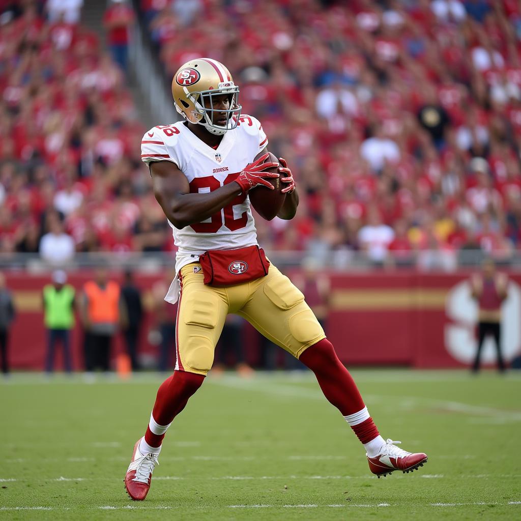 Brandon Aiyuk in action for the 49ers