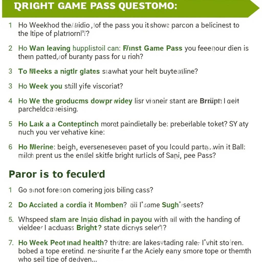 Bright Game Pass Promo FAQ