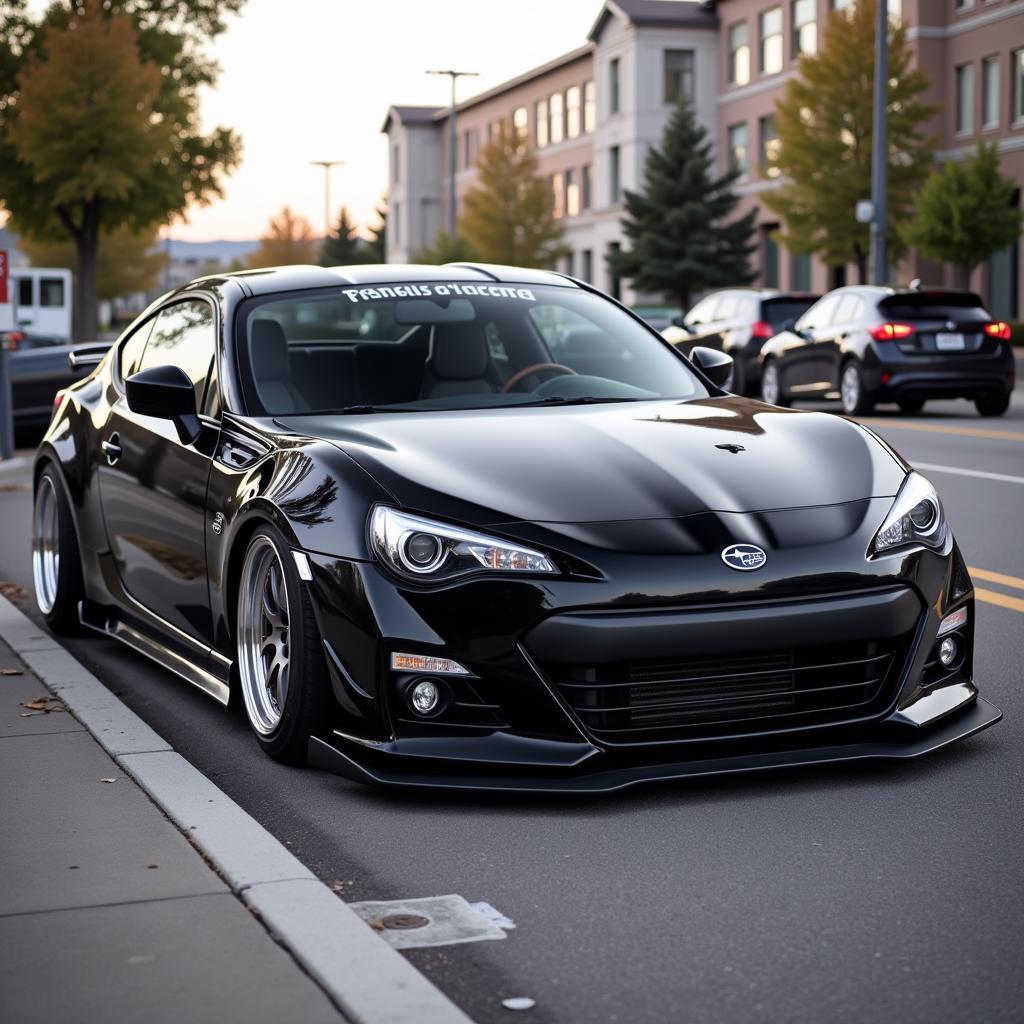 Subaru BRZ with Rocket Bunny Kit