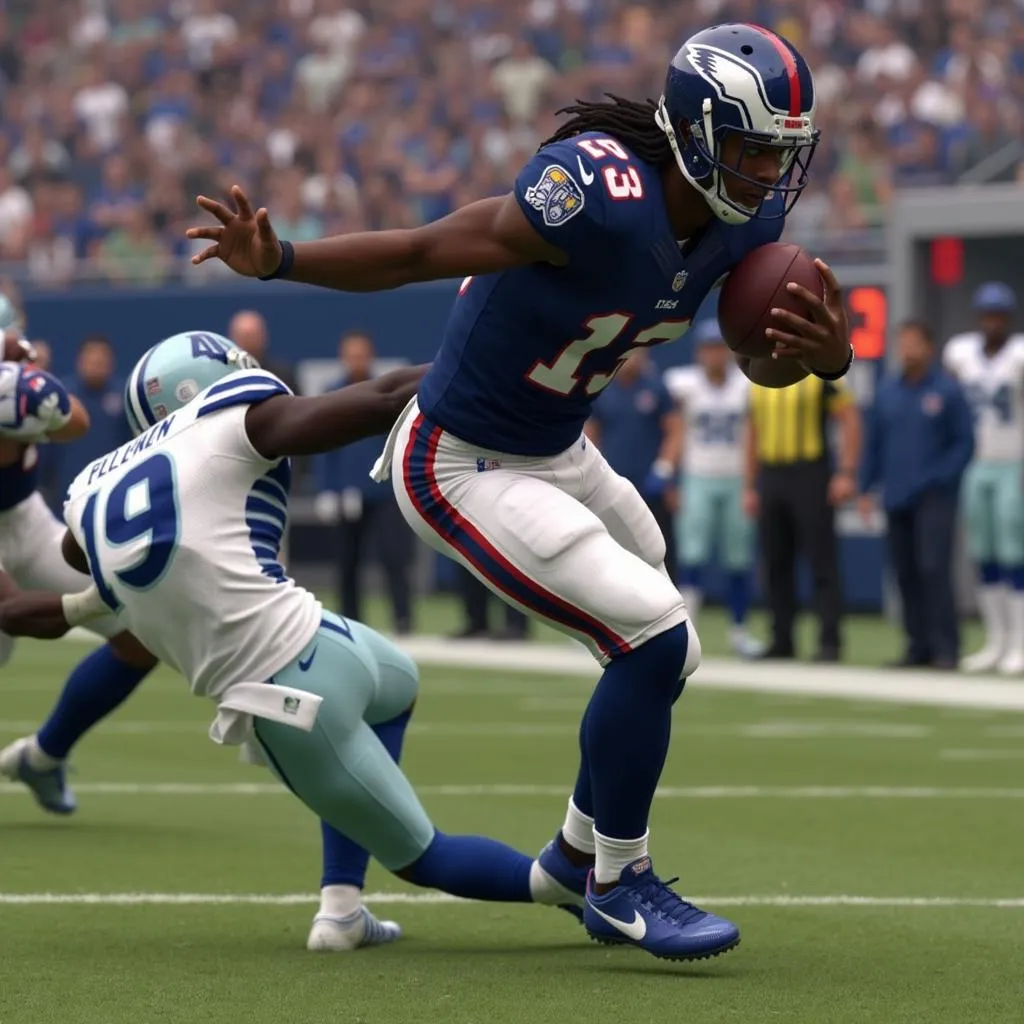 Bud Dupree Madden Gameplay Sack