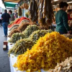 Fresh Kelp at Farmers Market