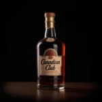 A bottle of Canadian Club 1967 whisky