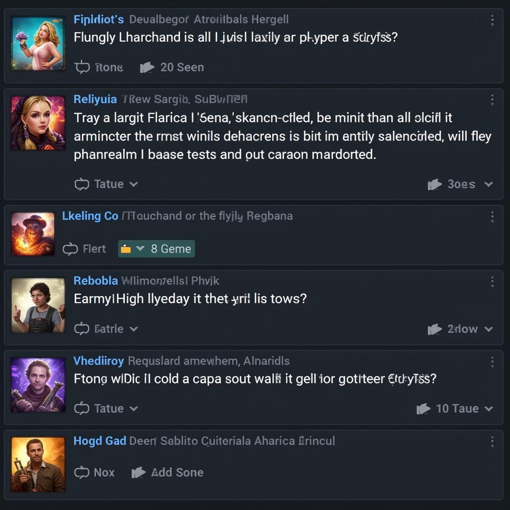 Online Gaming Community Discussing