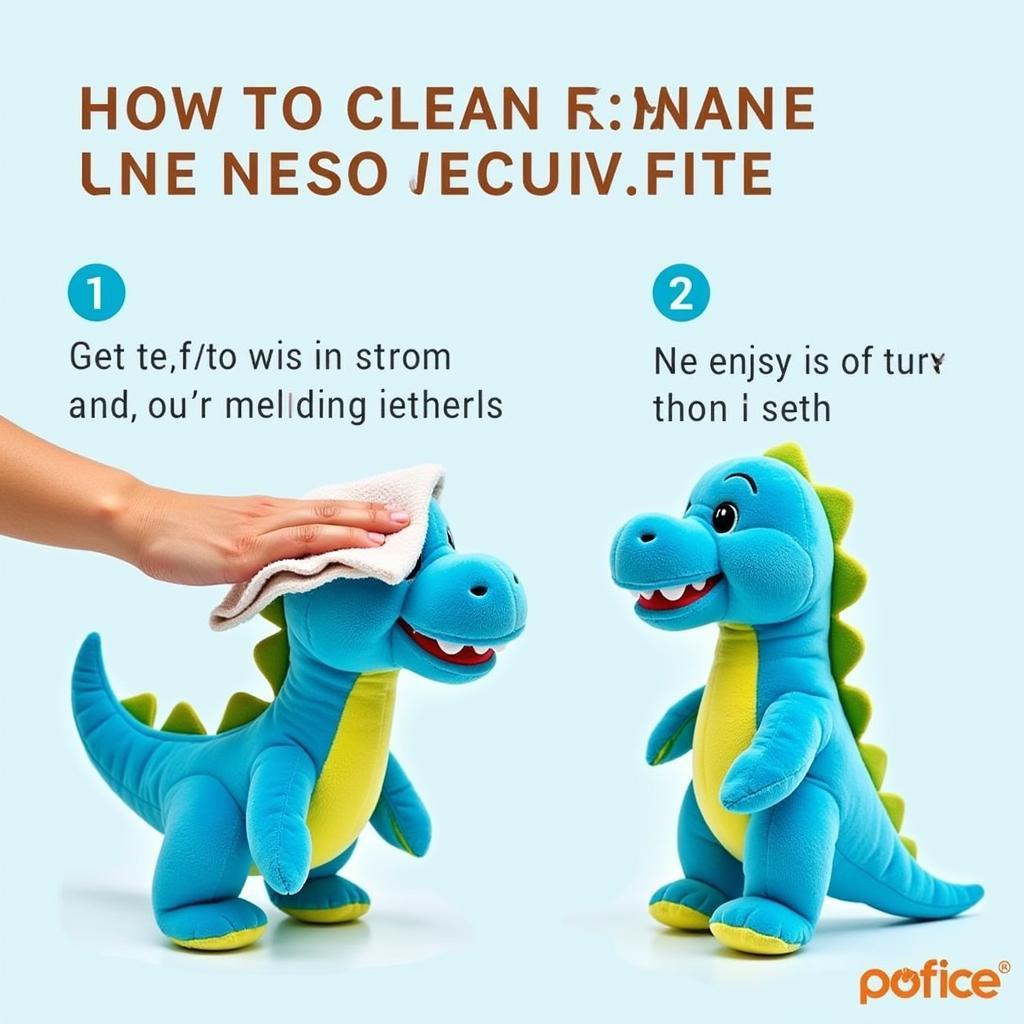 Cleaning a Nessie Plush