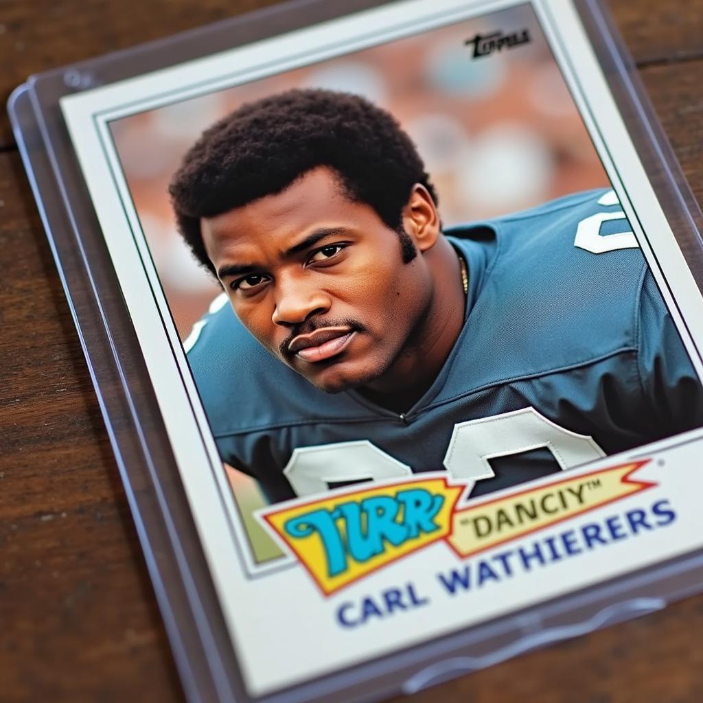 Carl Weathers Rookie Card in Mint Condition