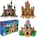 Castle Model Kits: Plastic, Wood, and Card
