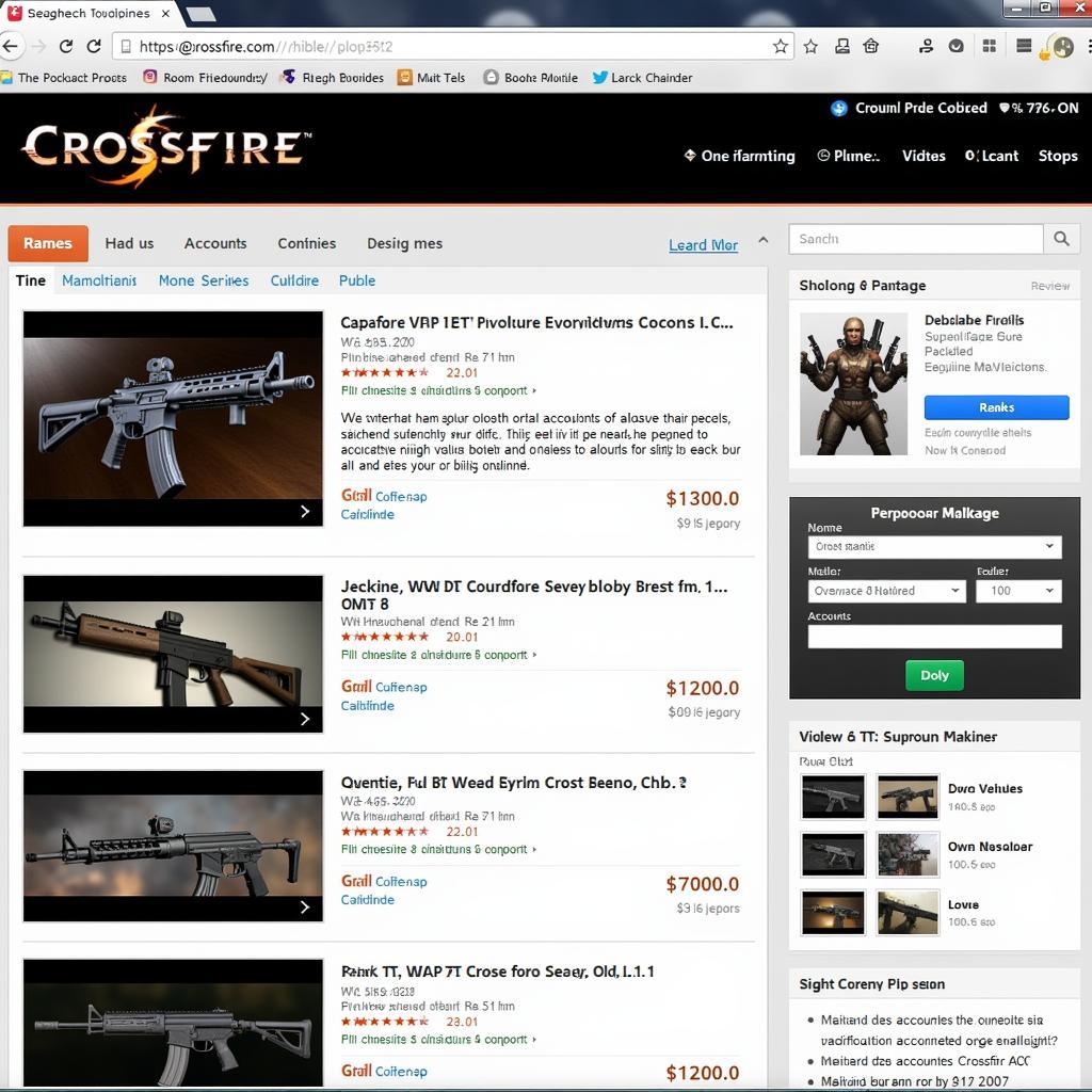 Crossfire Account Marketplace