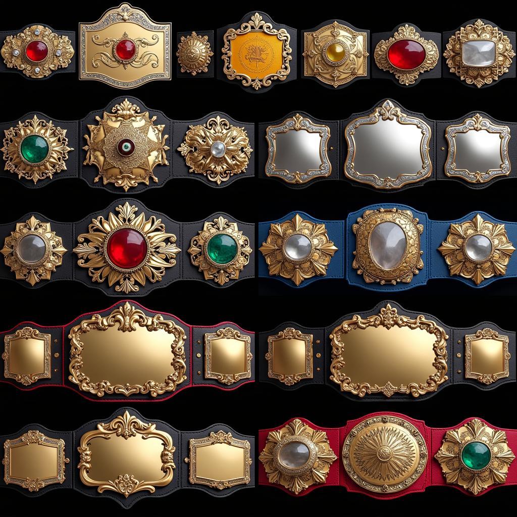 Championship Belt Customization Options