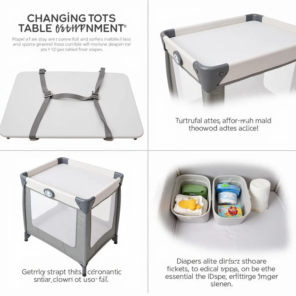 Changing Table on 5 in 1 Pack and Play