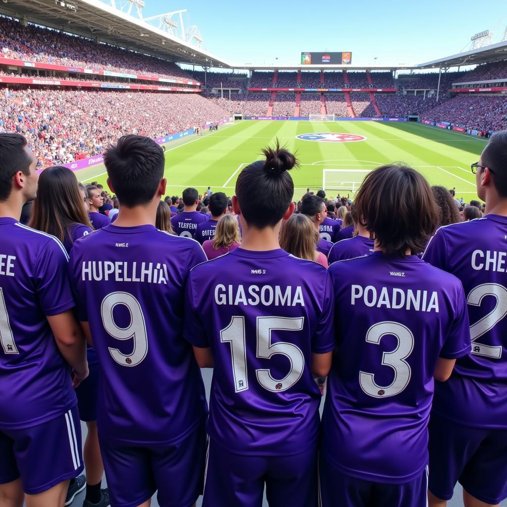 Charlotte FC Purple Jersey Fans