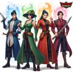 Dragon Dynasty Game Character Classes