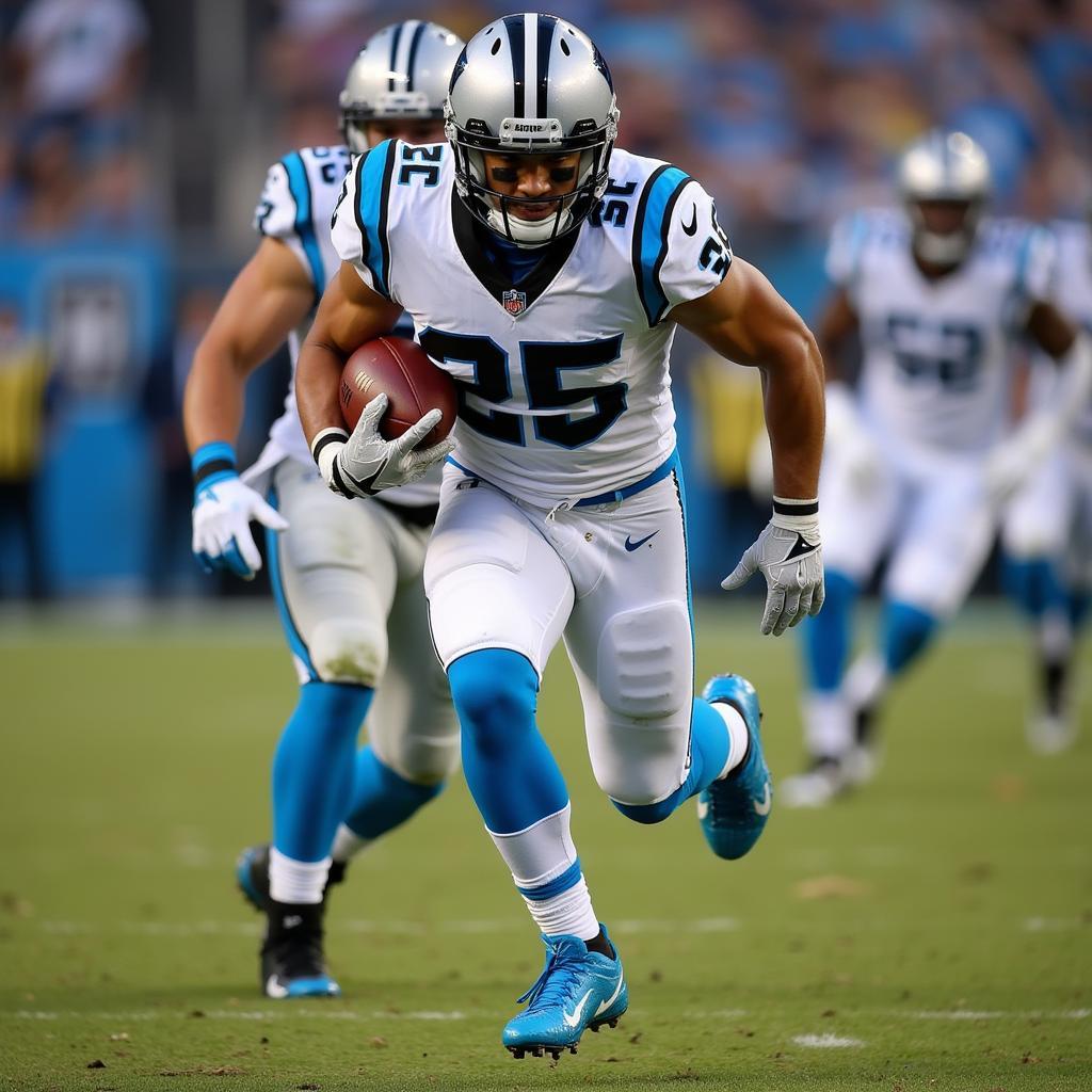 Christian McCaffrey Panthers Rookie Season