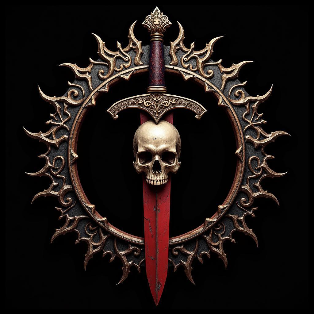 Circular Frame in the Lords of the Fallen Logo