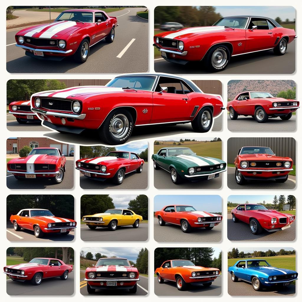 Classic Camaro Poster Collection