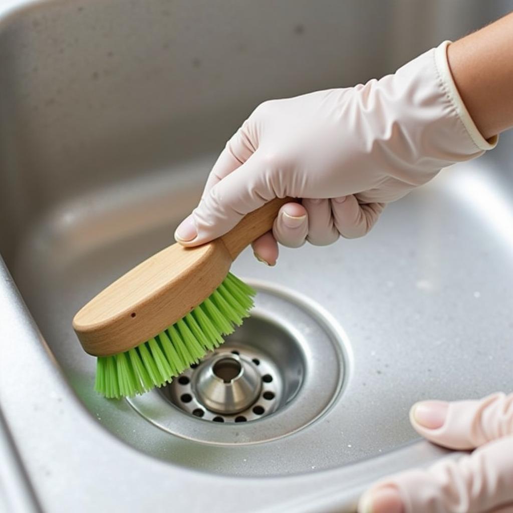 Cleaning a Kitchen Sink Drain