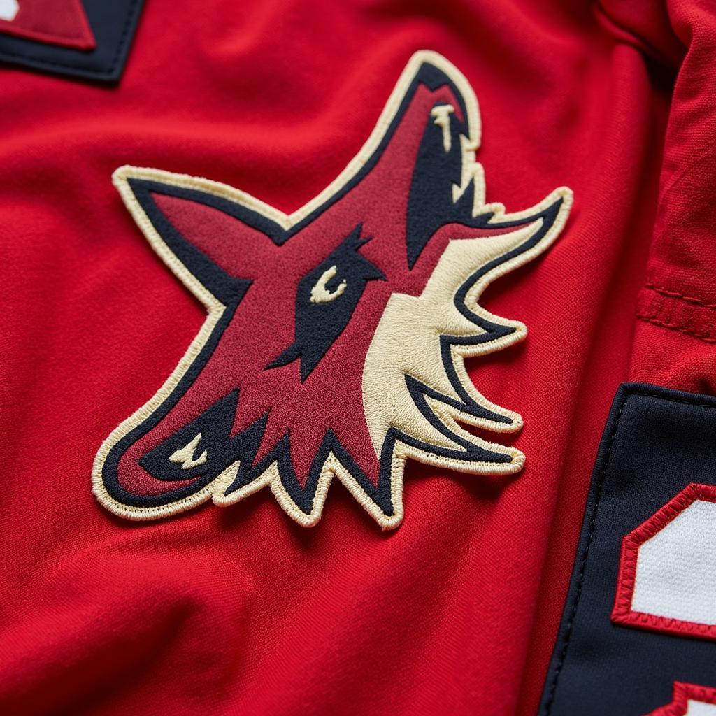 Authentic Old Coyotes Jersey Details