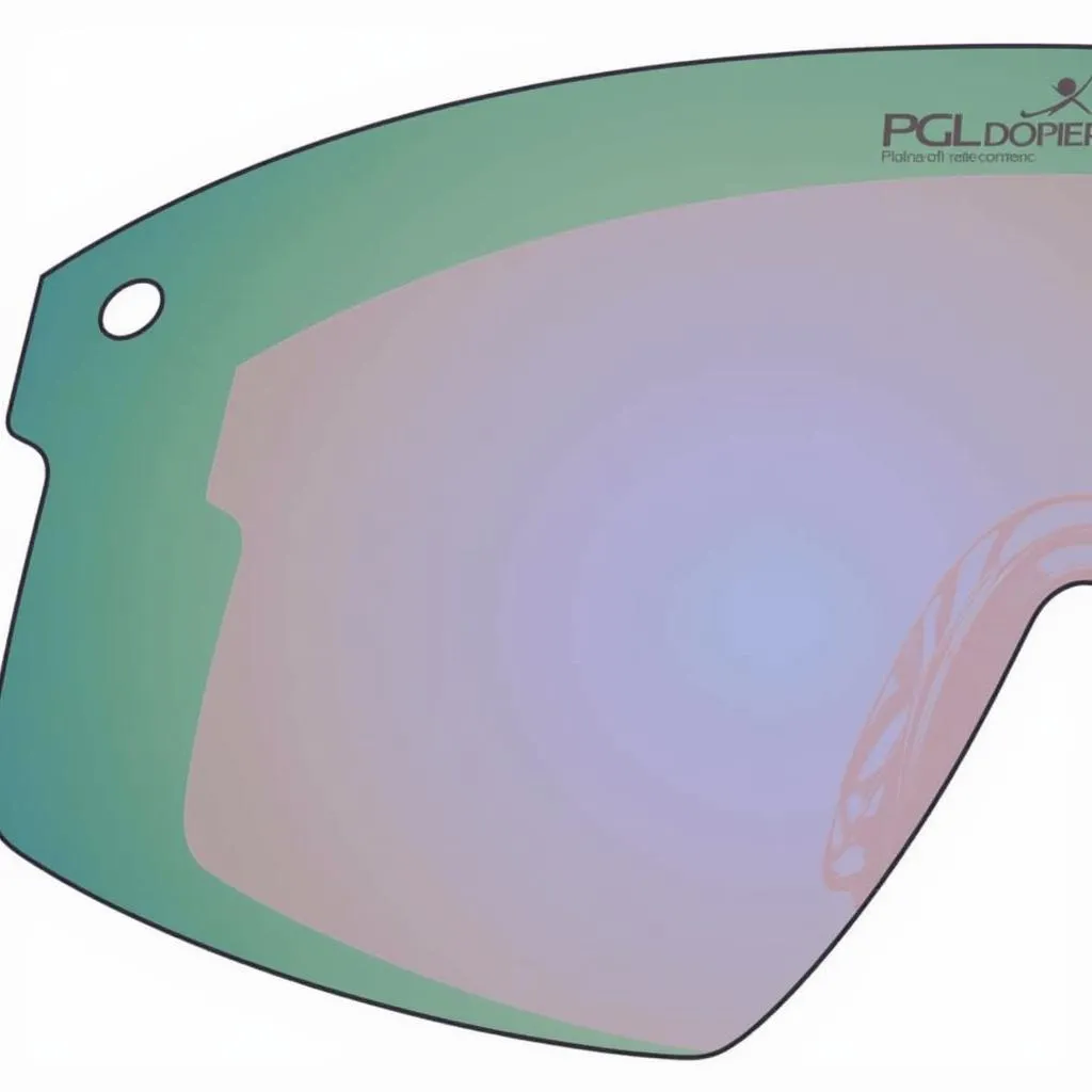 Close-Up of PGA Tour Sunglasses Lens Technology