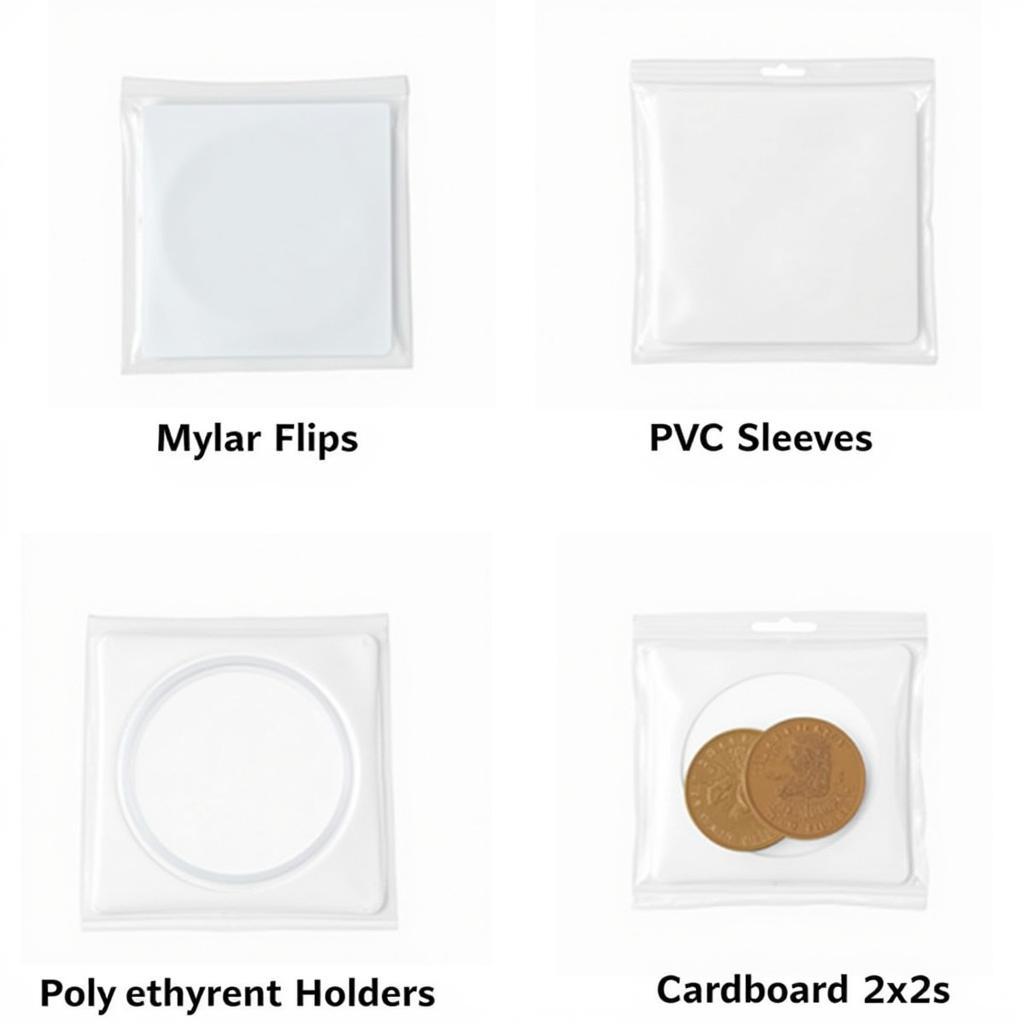 Different Types and Materials of Coin Sleeves