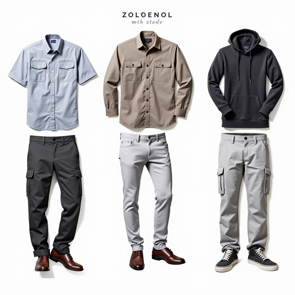 Different ways to style Cold Wall cargo pants, from casual to dressed up