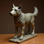 Ancient Egyptian Wolf Figurine