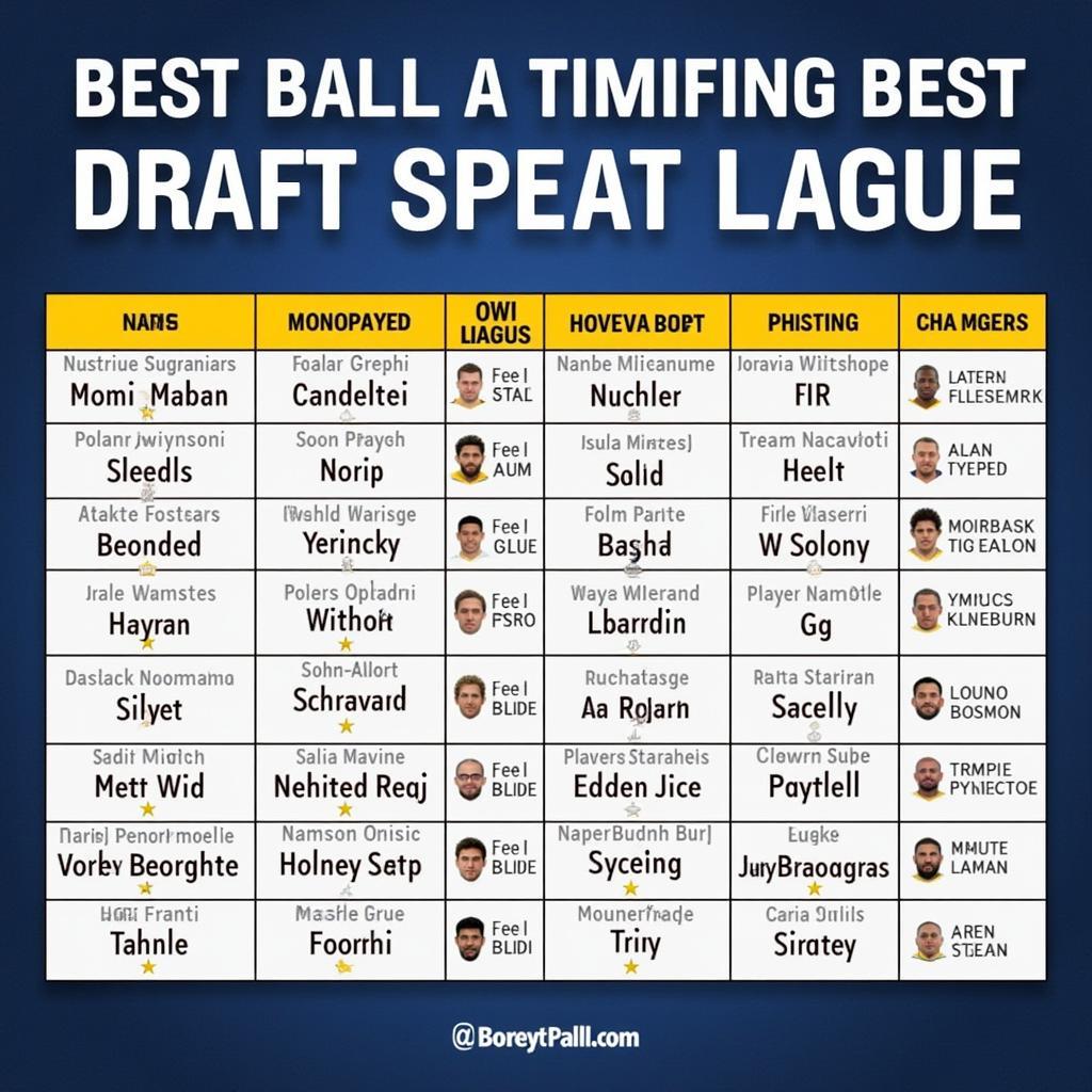 College Football Best Ball Rankings Draft Strategy