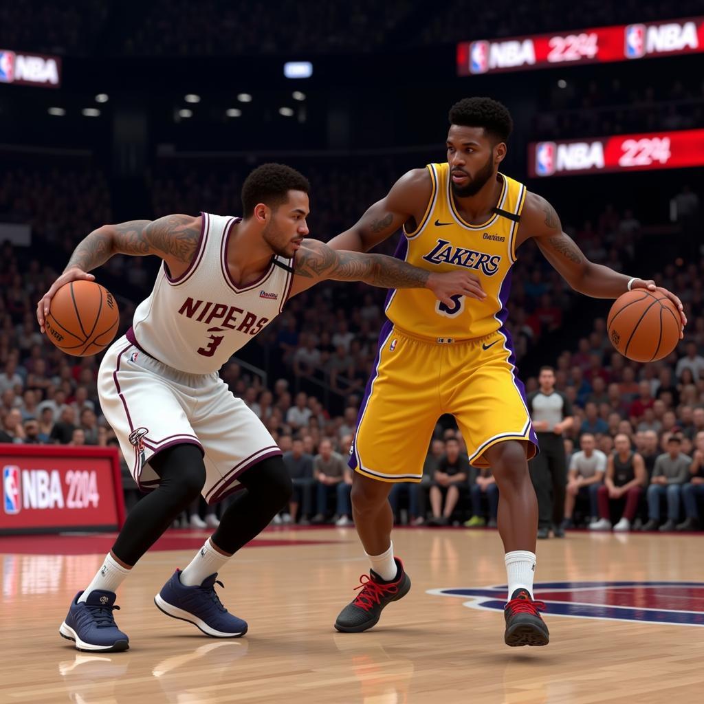 NBA 2k24 Gameplay Screenshot