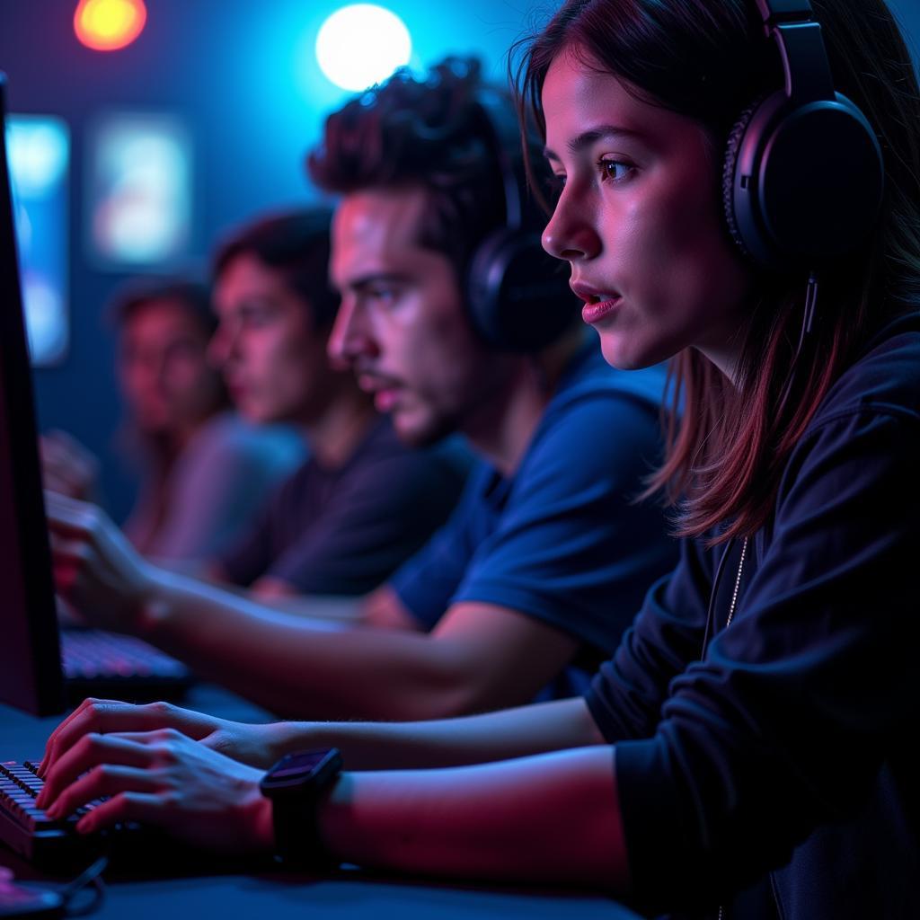 Thriving Competitive Gaming Scene