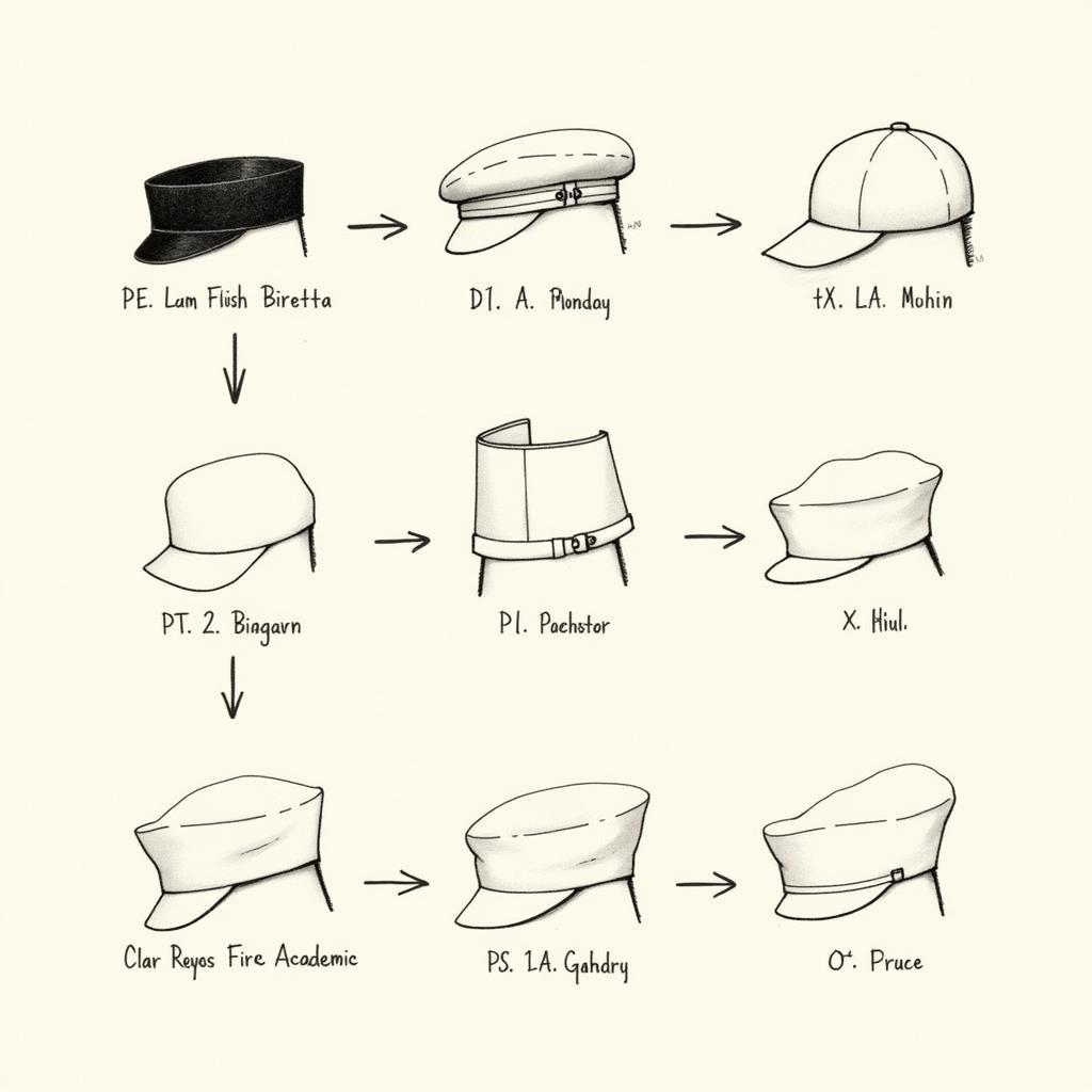 Historical Evolution of the Conductor's Cap