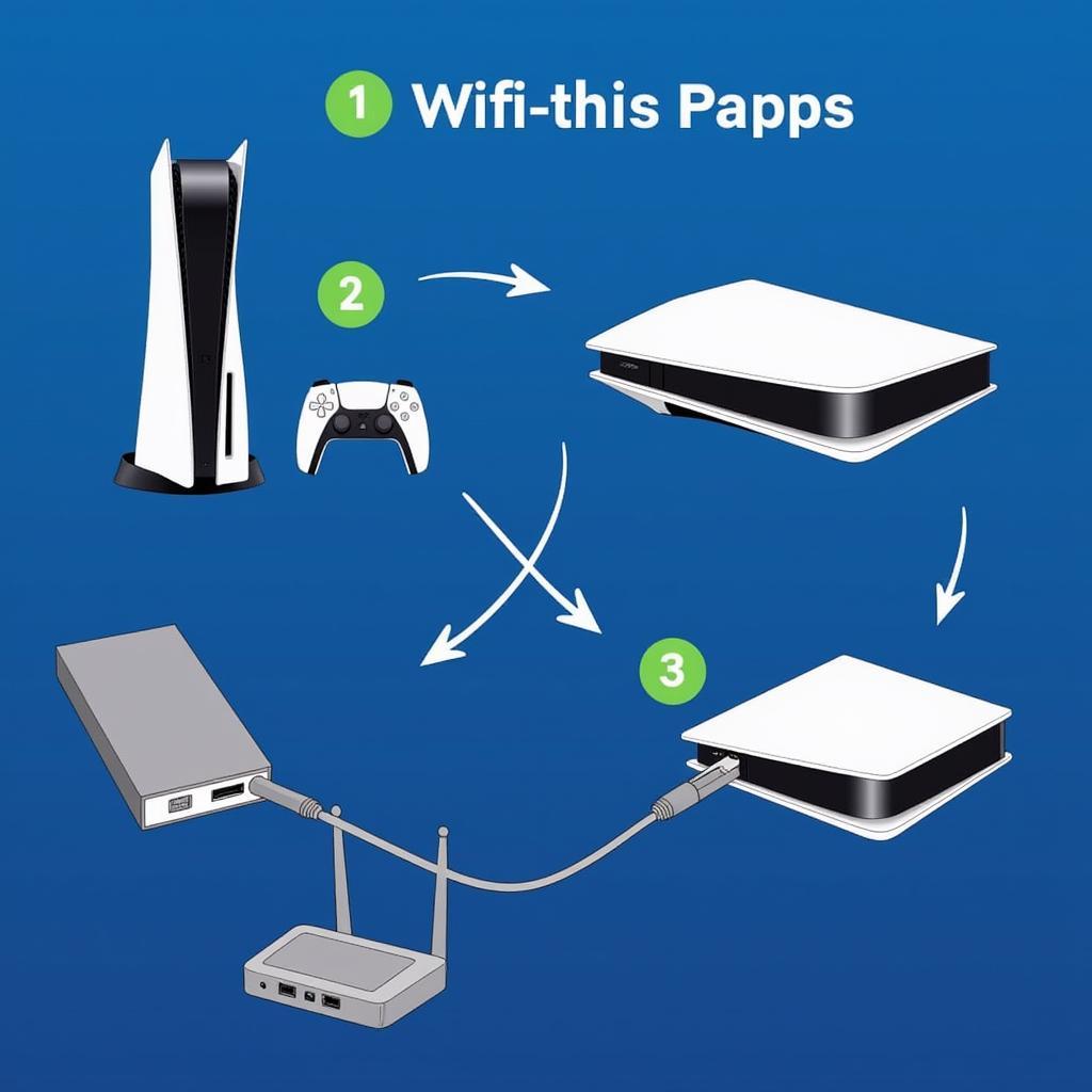 Connecting PS5 ethernet cable to router