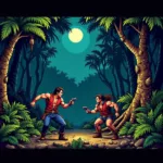 Classic Contra Gameplay