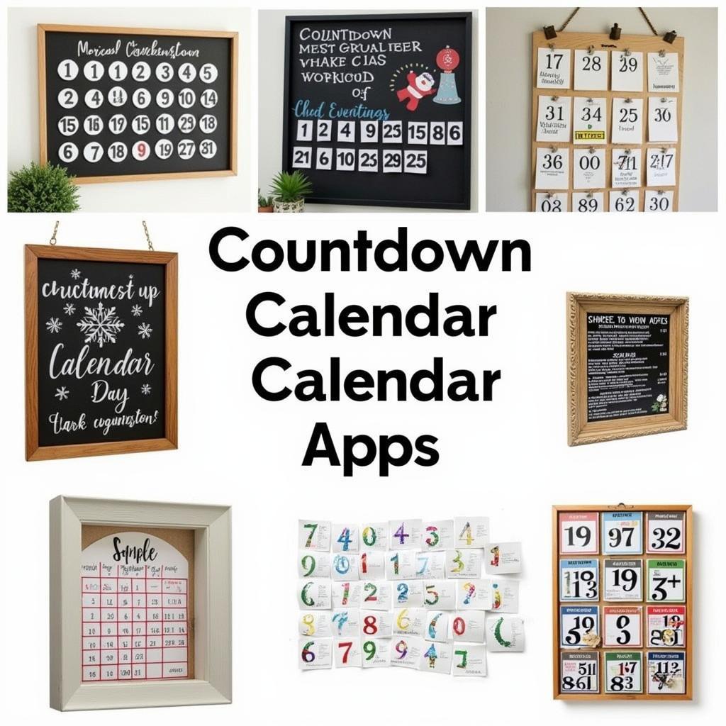 Creative Countdown Calendar Ideas