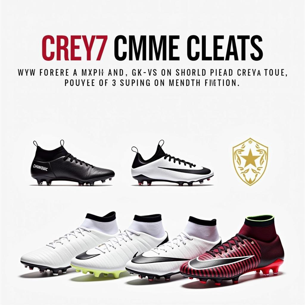 Cristiano Ronaldo's New Cleats Design Showcase