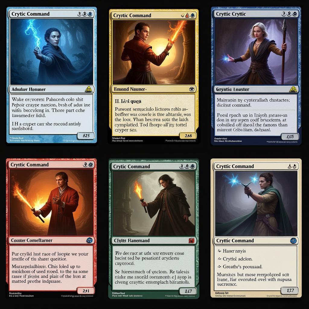 Cryptic Command Full Art Variations