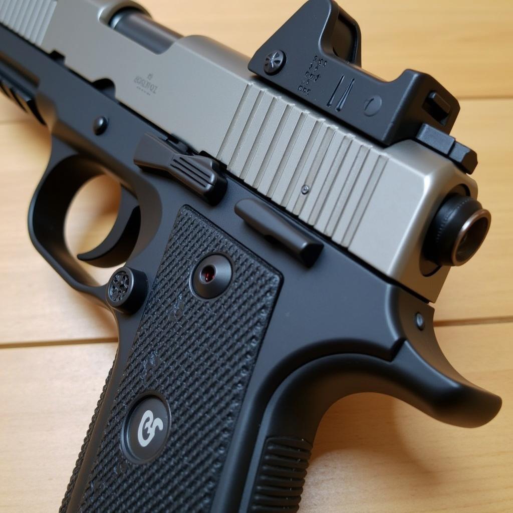 Customized Handgun with Upgrades 