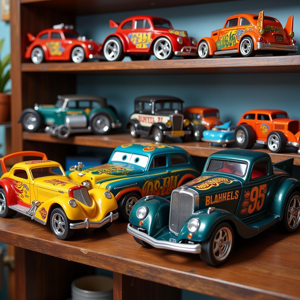 Customized Hot Wheels Display