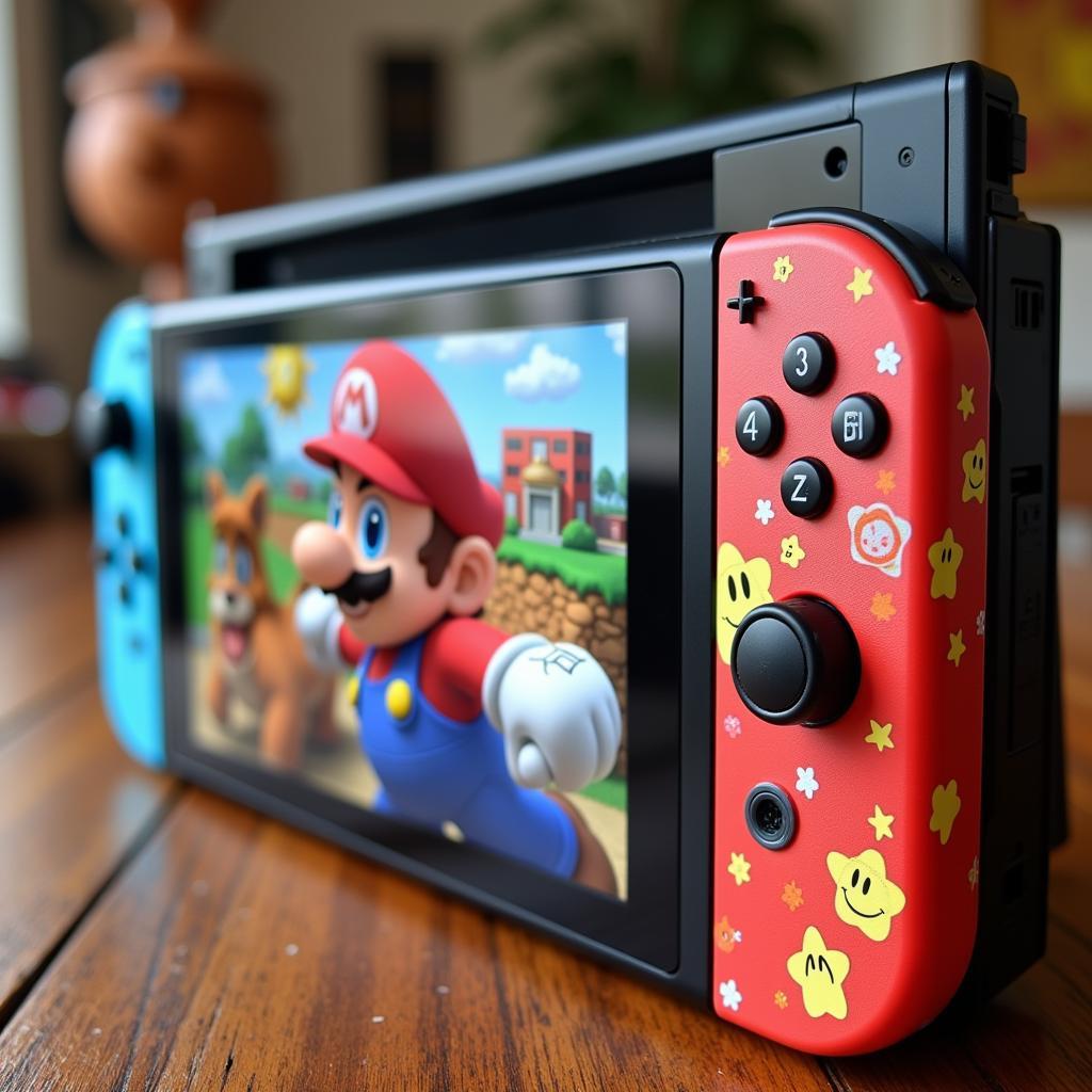 Custom Painted Nintendo Switch Console