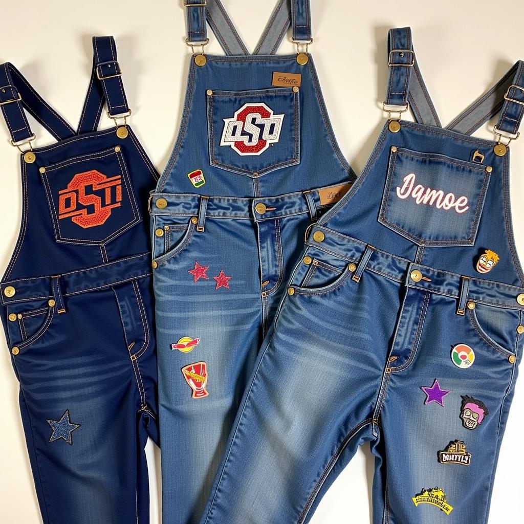 Customized Oklahoma State Overalls