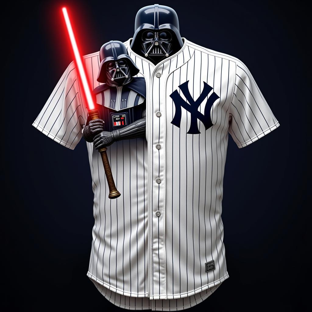 Darth Vader Yankees Jersey