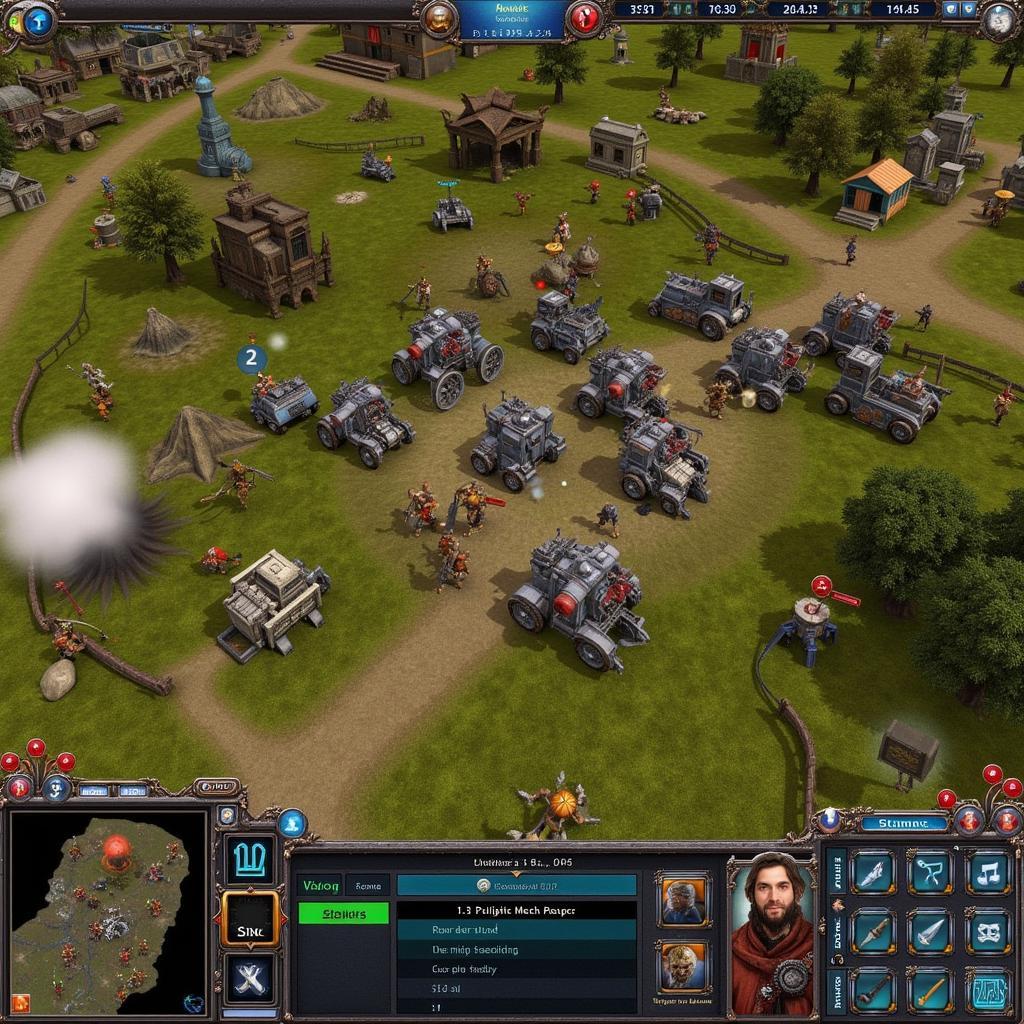 Gameplay screenshot of Dawn of War