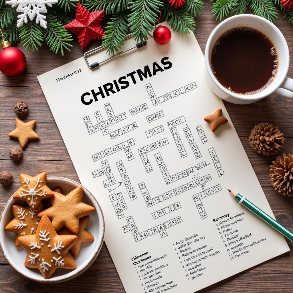 December Crossword Puzzle Themes