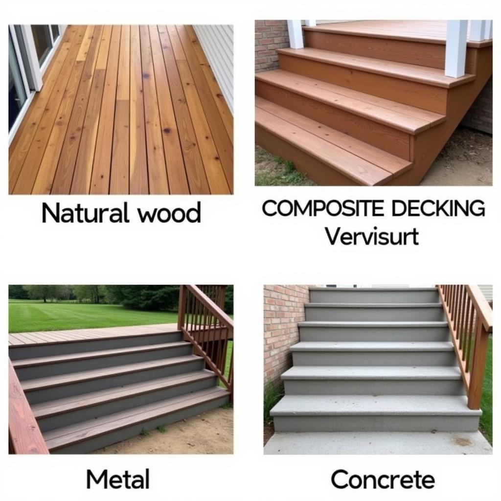 Deck Stair Materials