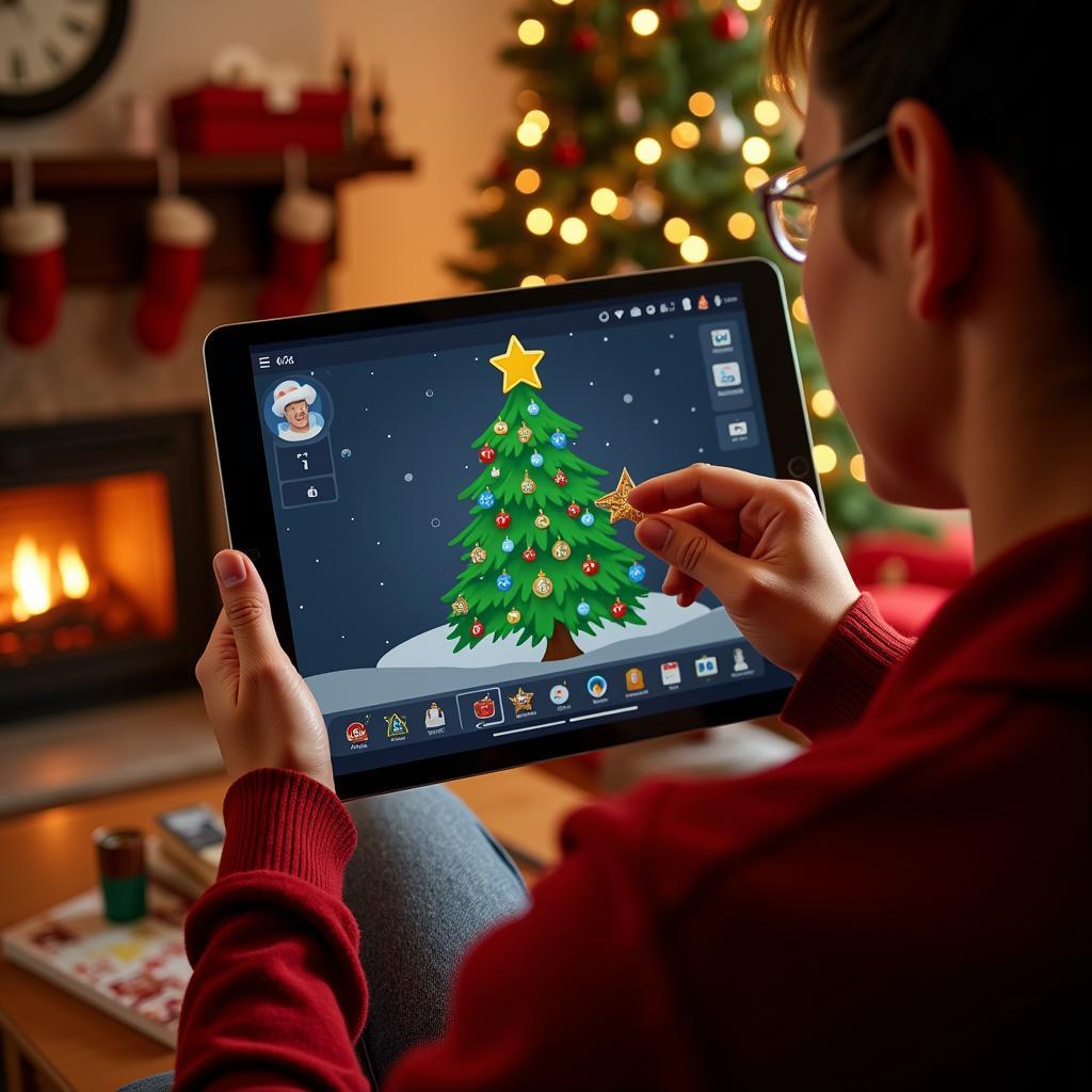 Decorating a Virtual Christmas Tree