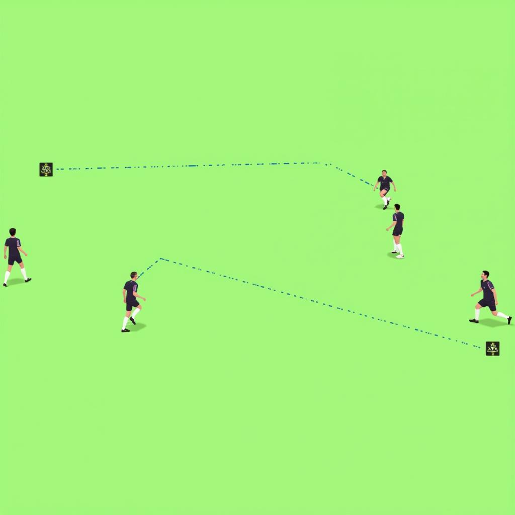 Effective Decoy Run in 2v2 Football