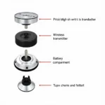 Depth Finder Ball Components