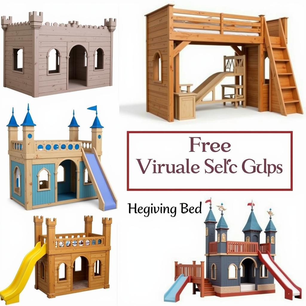 Variety of Castle Loft Bed Designs