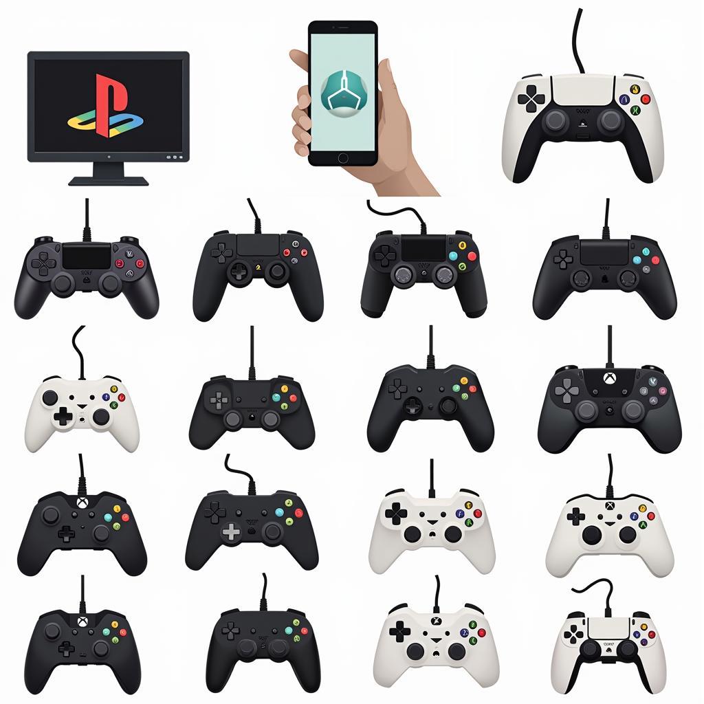 Different Controller Types for Various Gaming Platforms