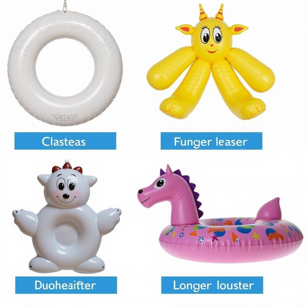 Various Styles of Floaties