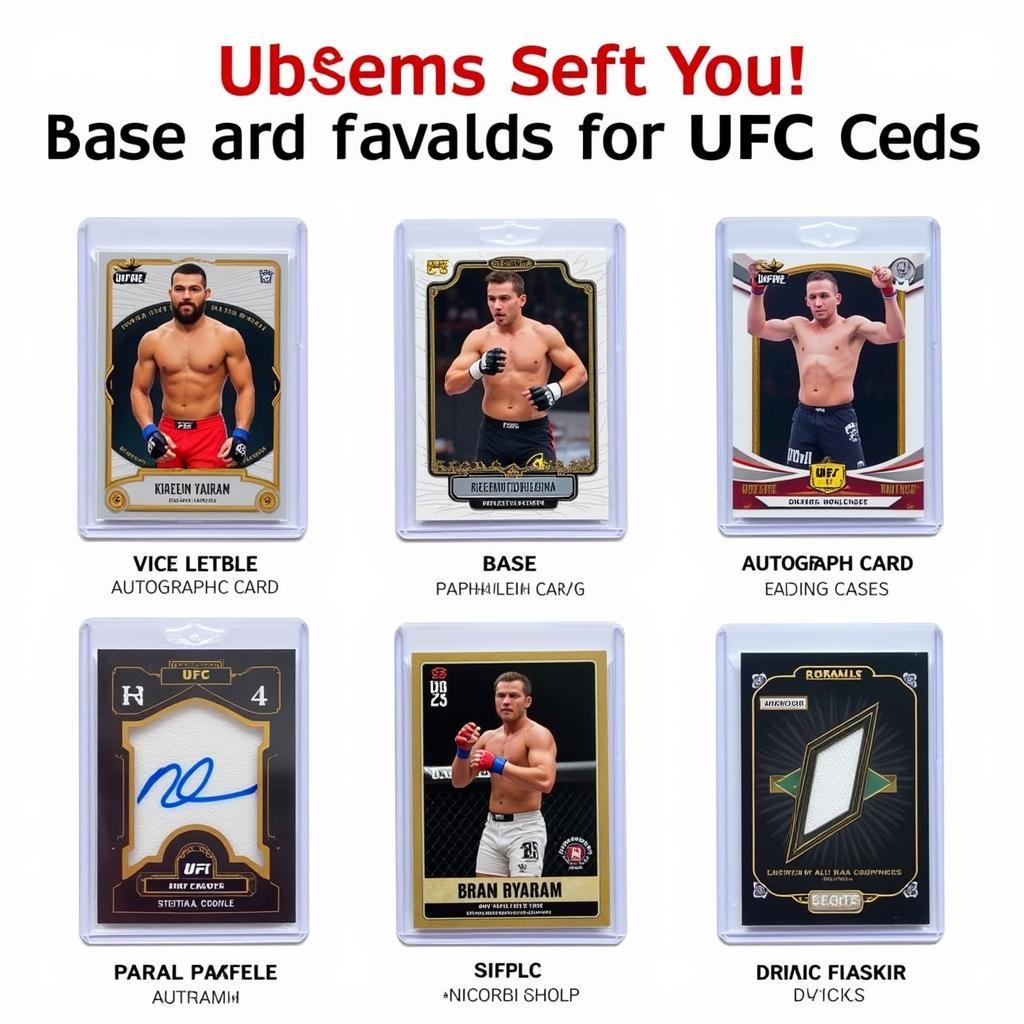 Exploring the Variety of UFC Trading Cards