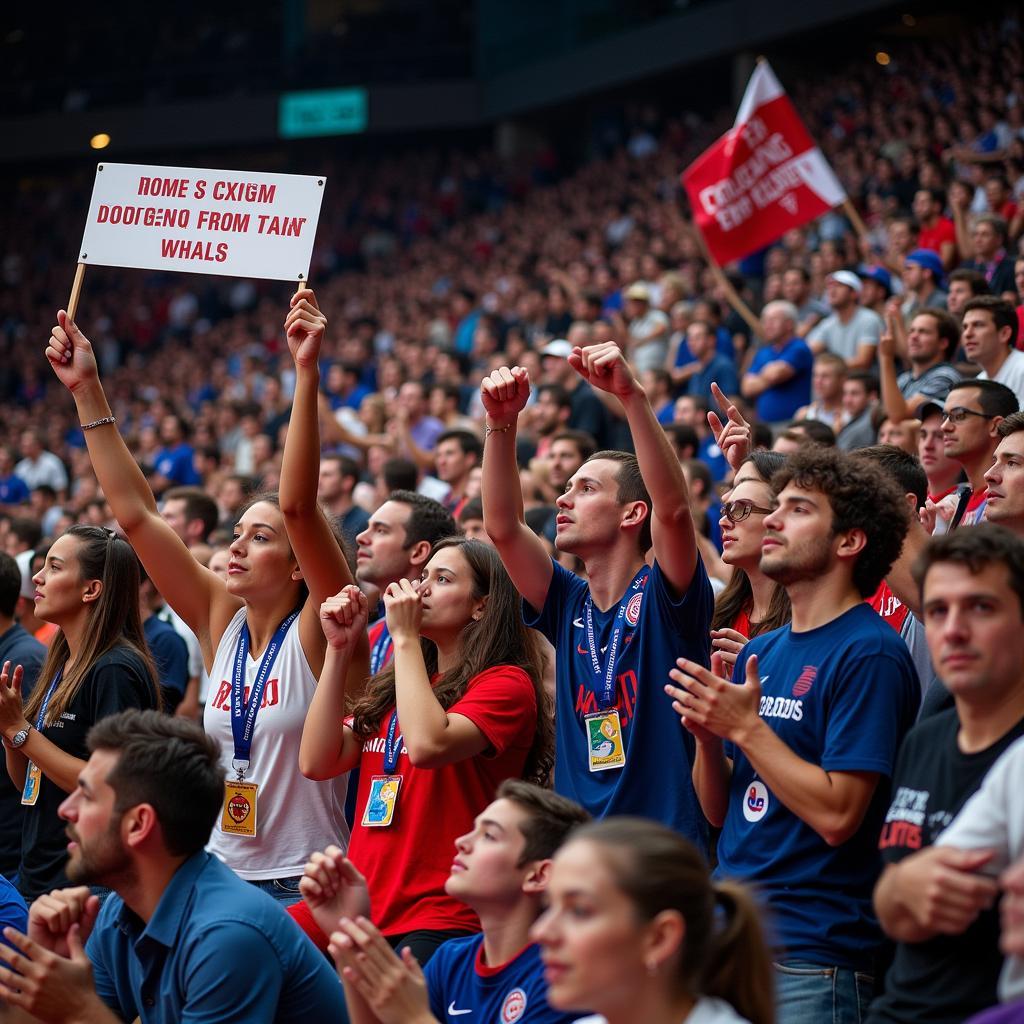 Dimitri Cup 2023 Audience Cheering