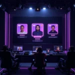 Esports tournament with disable celebrity feature